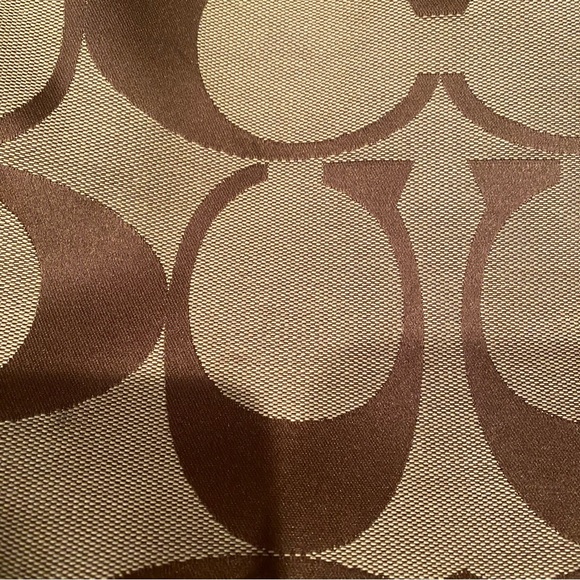 Used in Good Condition Coach Brown and Tan Carly Hobo Purse - Picture 2 of 10